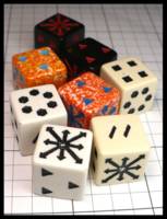 Dice : Dice - 6D - Chaos Dice Mix - JA Collection Apr 2024